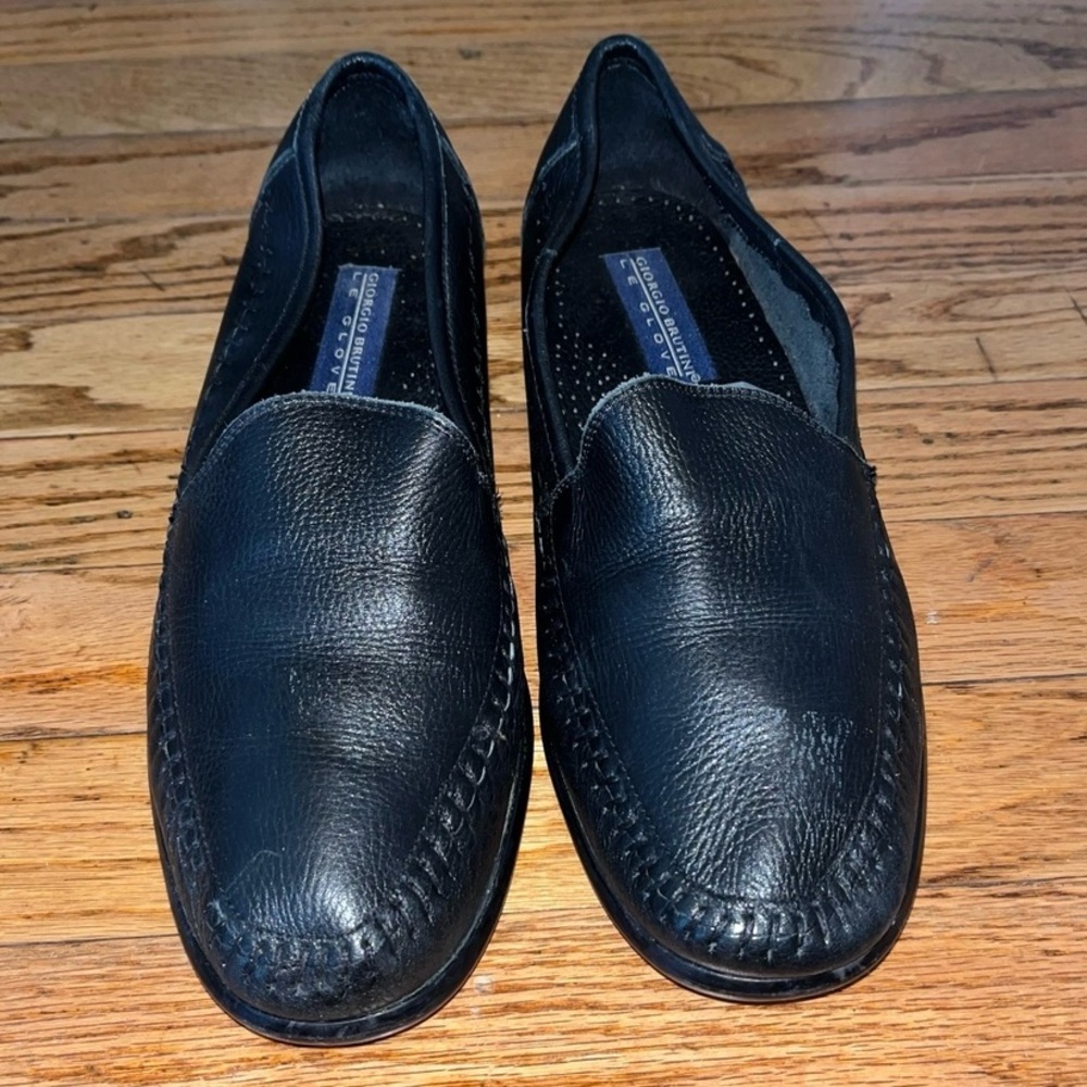 Giorgio Brutini: Men’s Leather Loafers Size 9.5 M